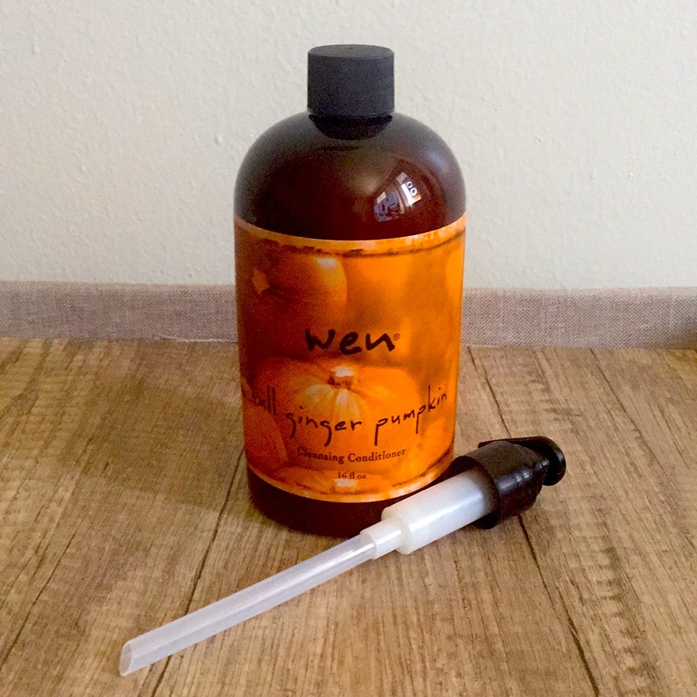 New WEN cleansing conditioner with pump.